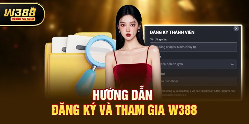Hướng dẫn đăng ký và tham gia w388