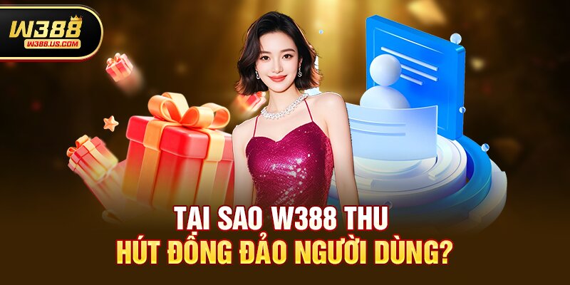 Tại sao w388 thu hút đông đảo người dùng?
